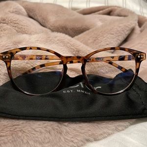 NWOT Nectar Brown Tortoise Blue Light Glasses
